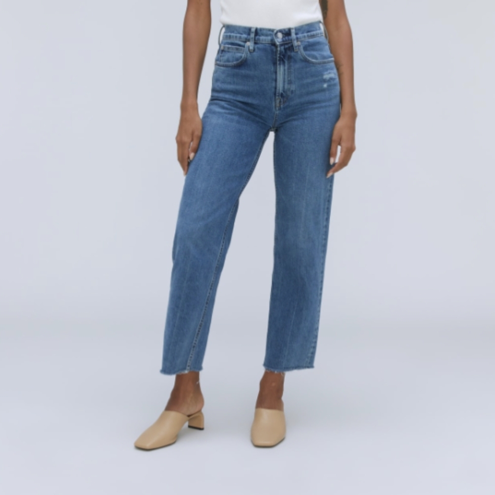 RARE New Way High Wide Leg Jean Light